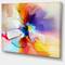 Designart - Creative Flower in Multiple Colors - Large Floral canvas art